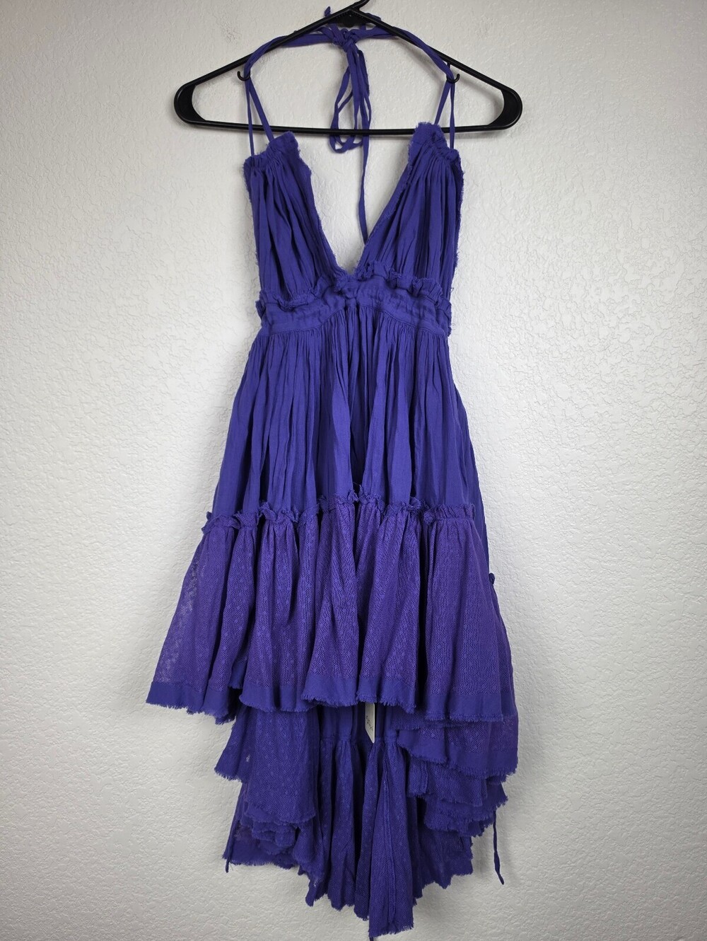 NWT Free People Purple High-Low Dress